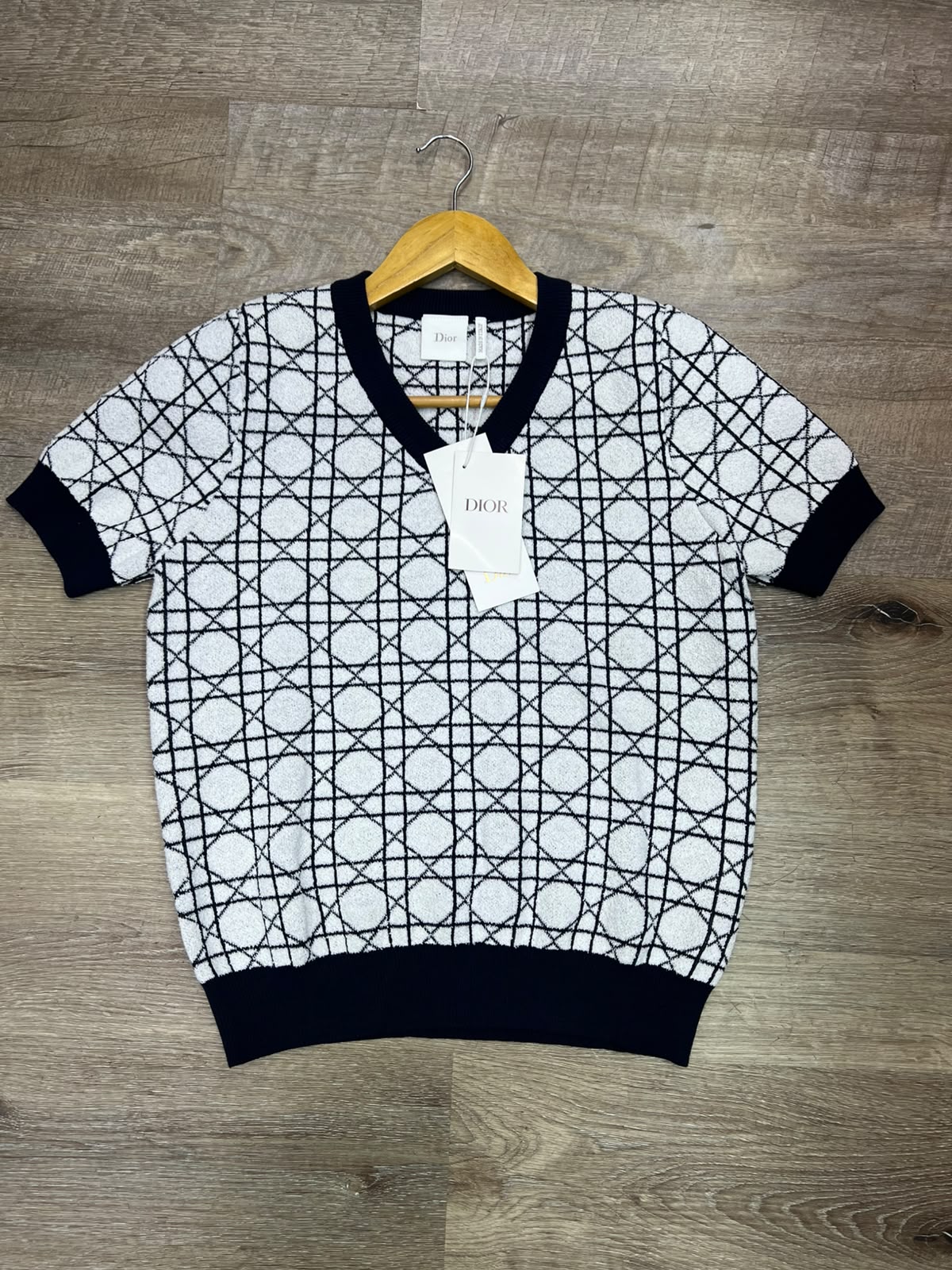 Dior Knitted T-Shirt - Black