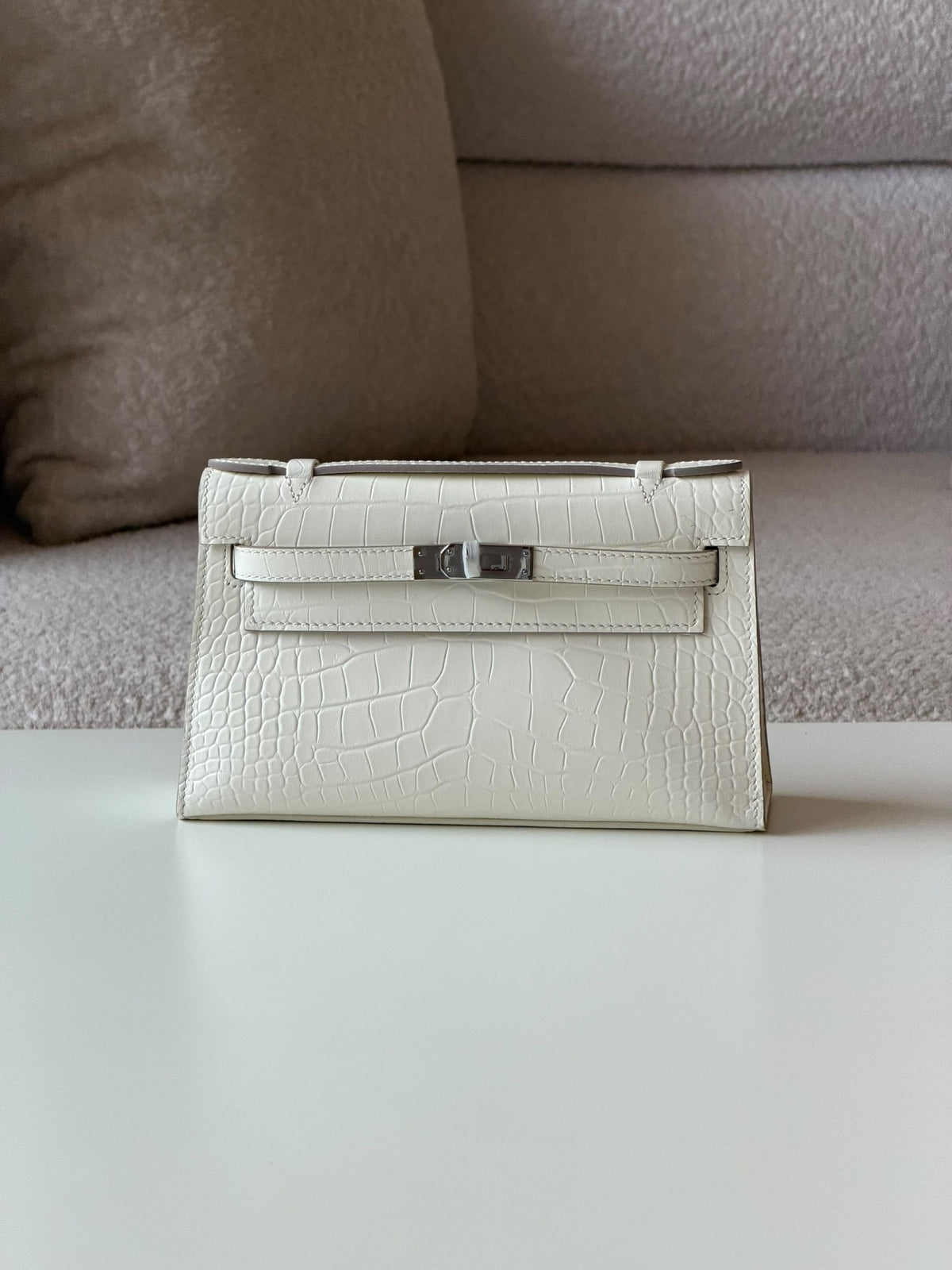 Hermès Clutch - White