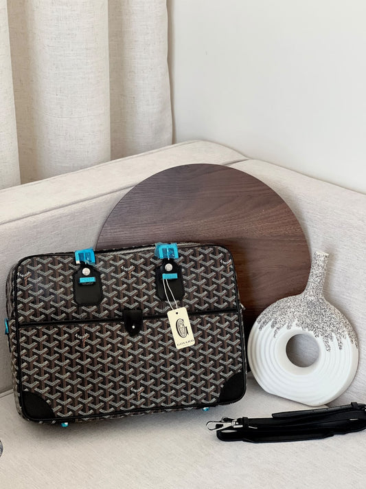 Goyard Laptop Bag - Black