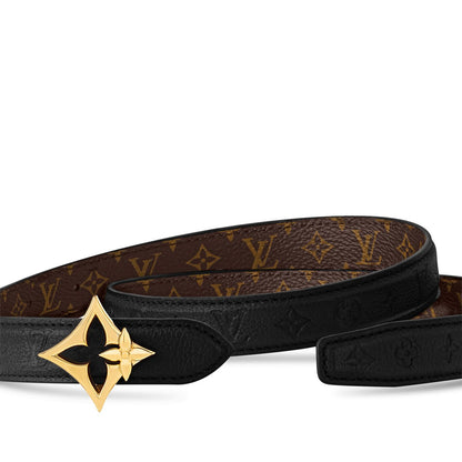 Louis Vuitton Belt - Black Embossed