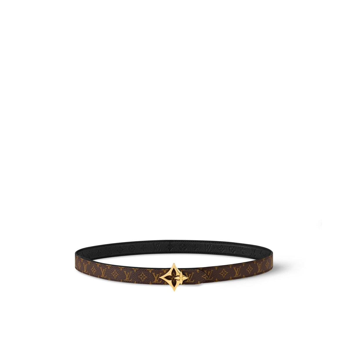 Louis Vuitton Belt - Black Embossed