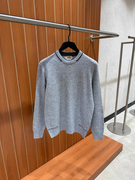 Hermes Sweater - Light Grey