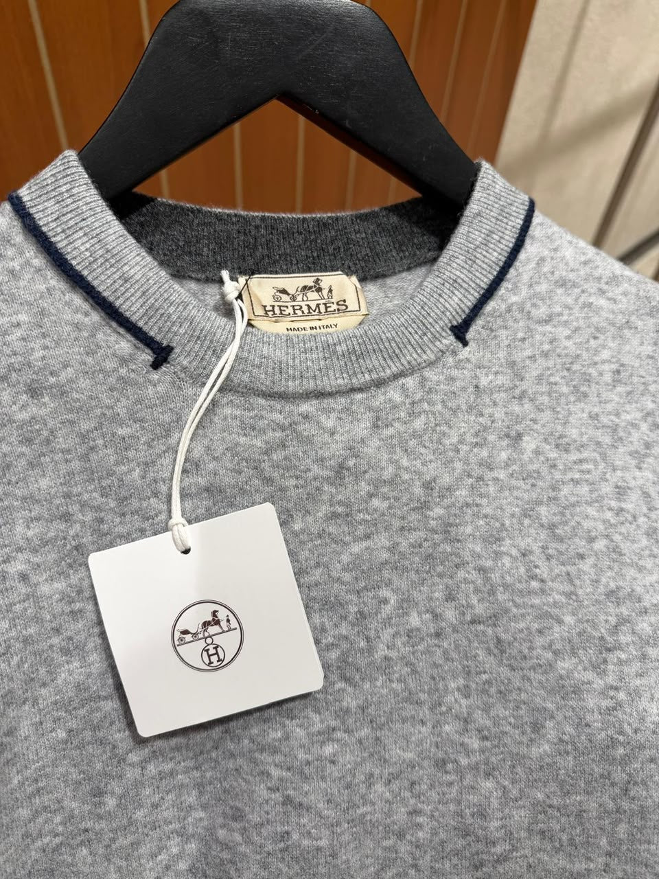 Hermes Sweater - Light Grey