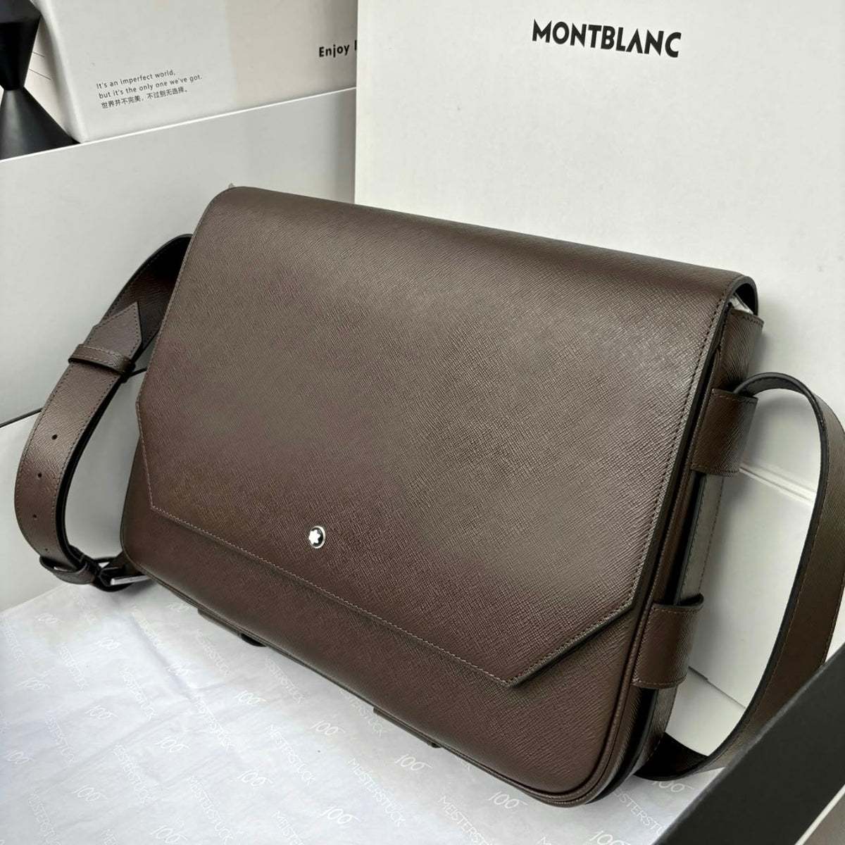 Montblanc Crossbody Bag - Brown