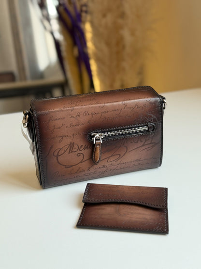 Berluti Crossbody Bag - Brown