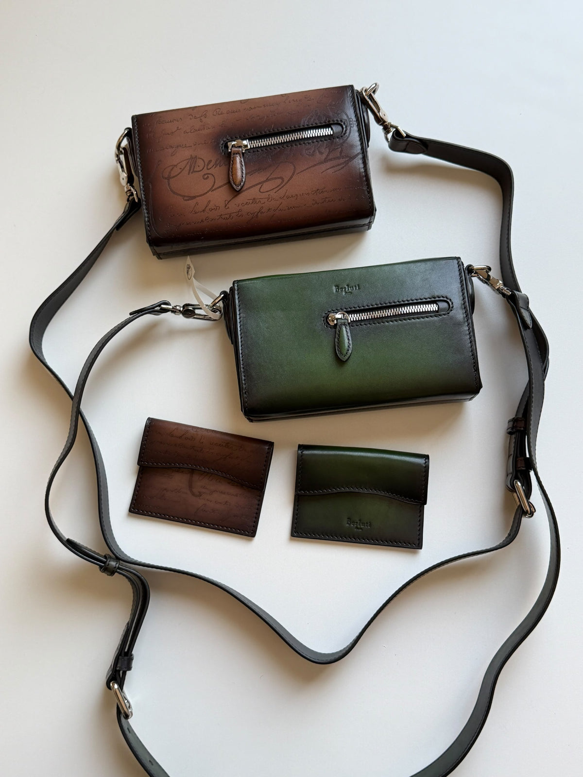 Berluti Crossbody Bag - Brown