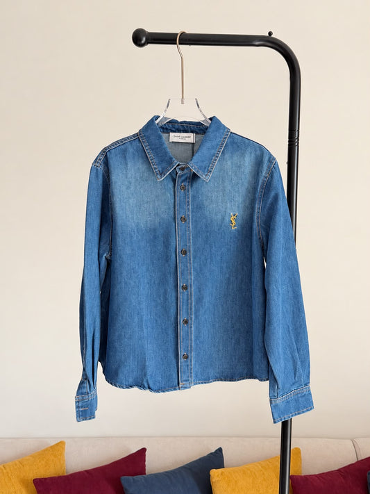 YSL Shirt - Blue