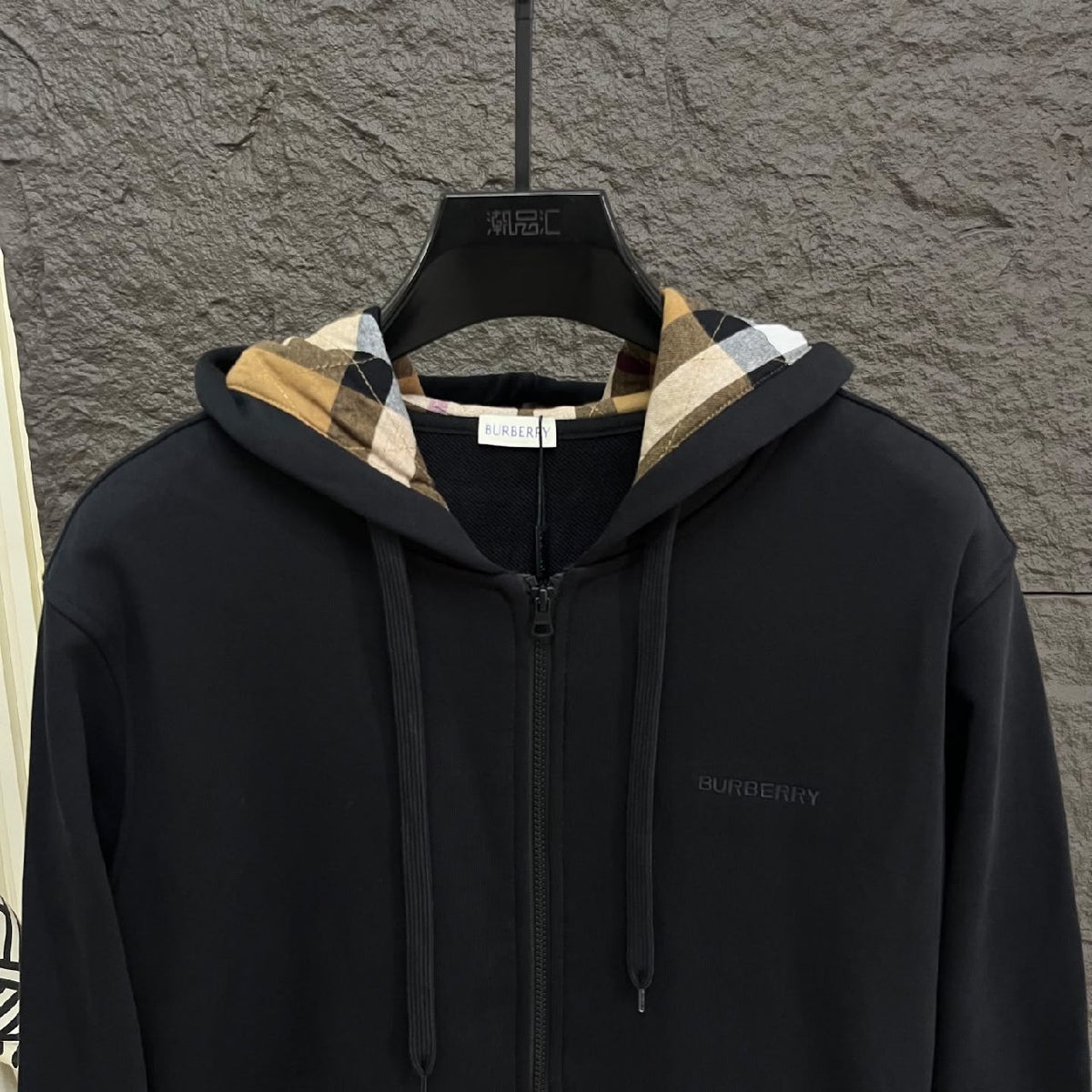 Burberry Hooded Jacket - Black