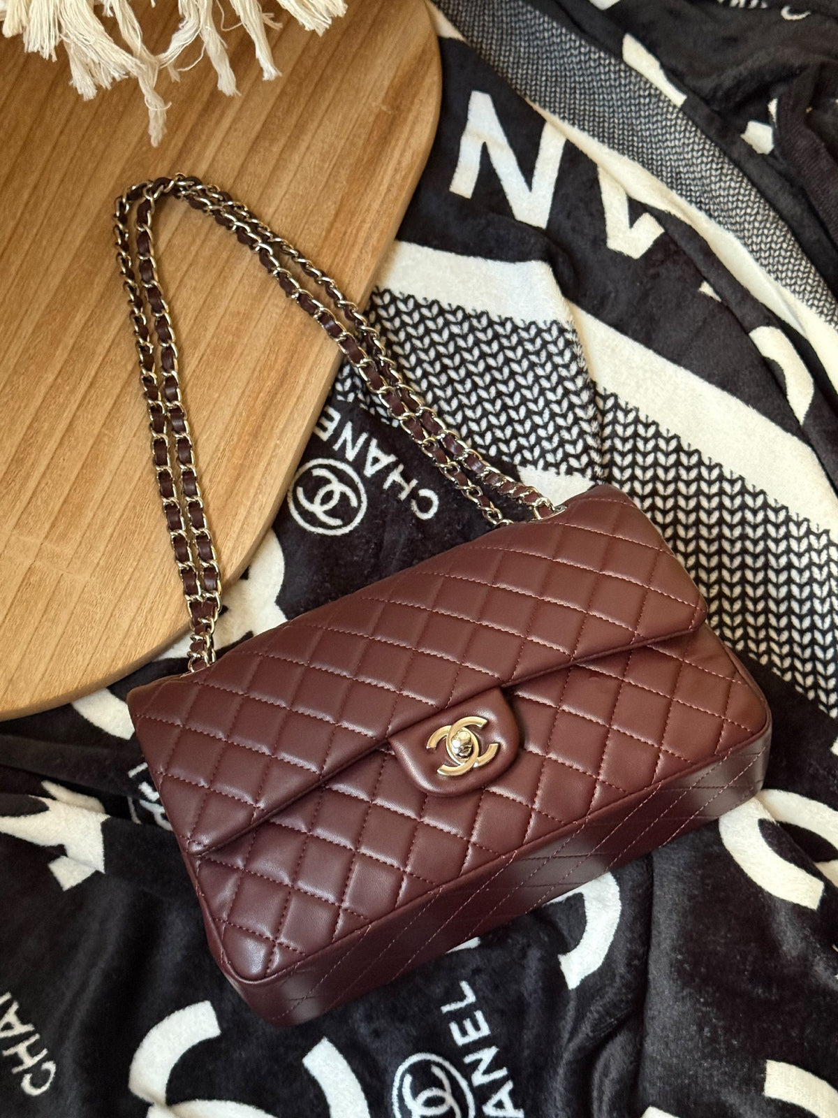 Chanel Shoulder Bag - Brown