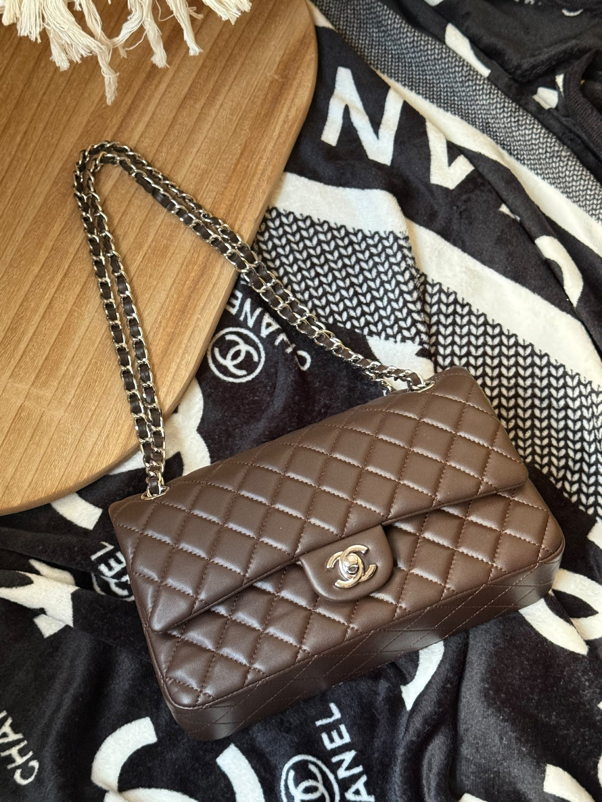 Chanel Shoulder Bag - Brown