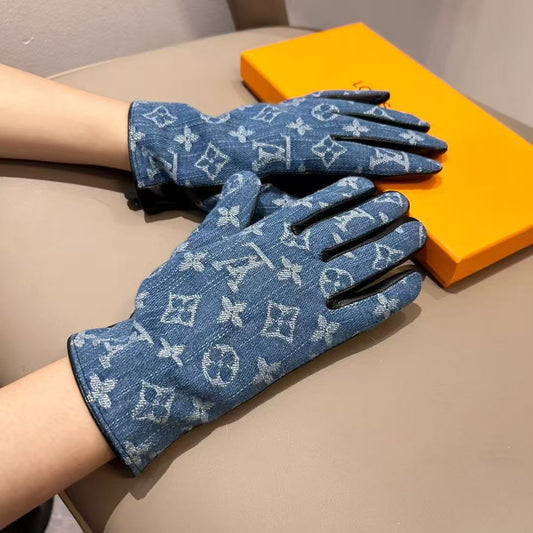 Chanel Gloves - Blue Monogram