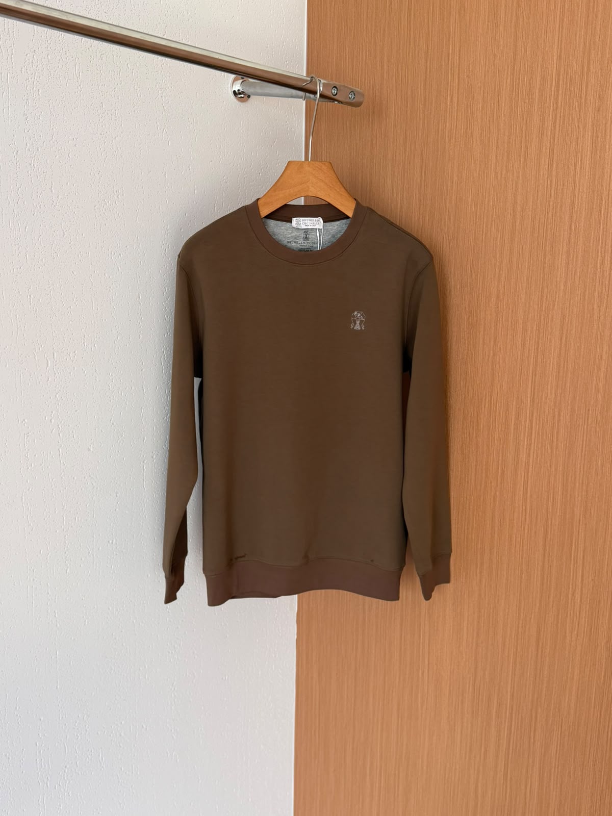 Brunello Cucinelli Sweatshirt - White, Brown, Black