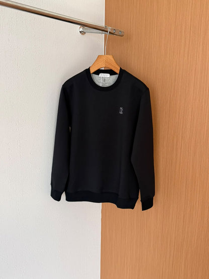 Brunello Cucinelli Sweatshirt - White, Brown, Black