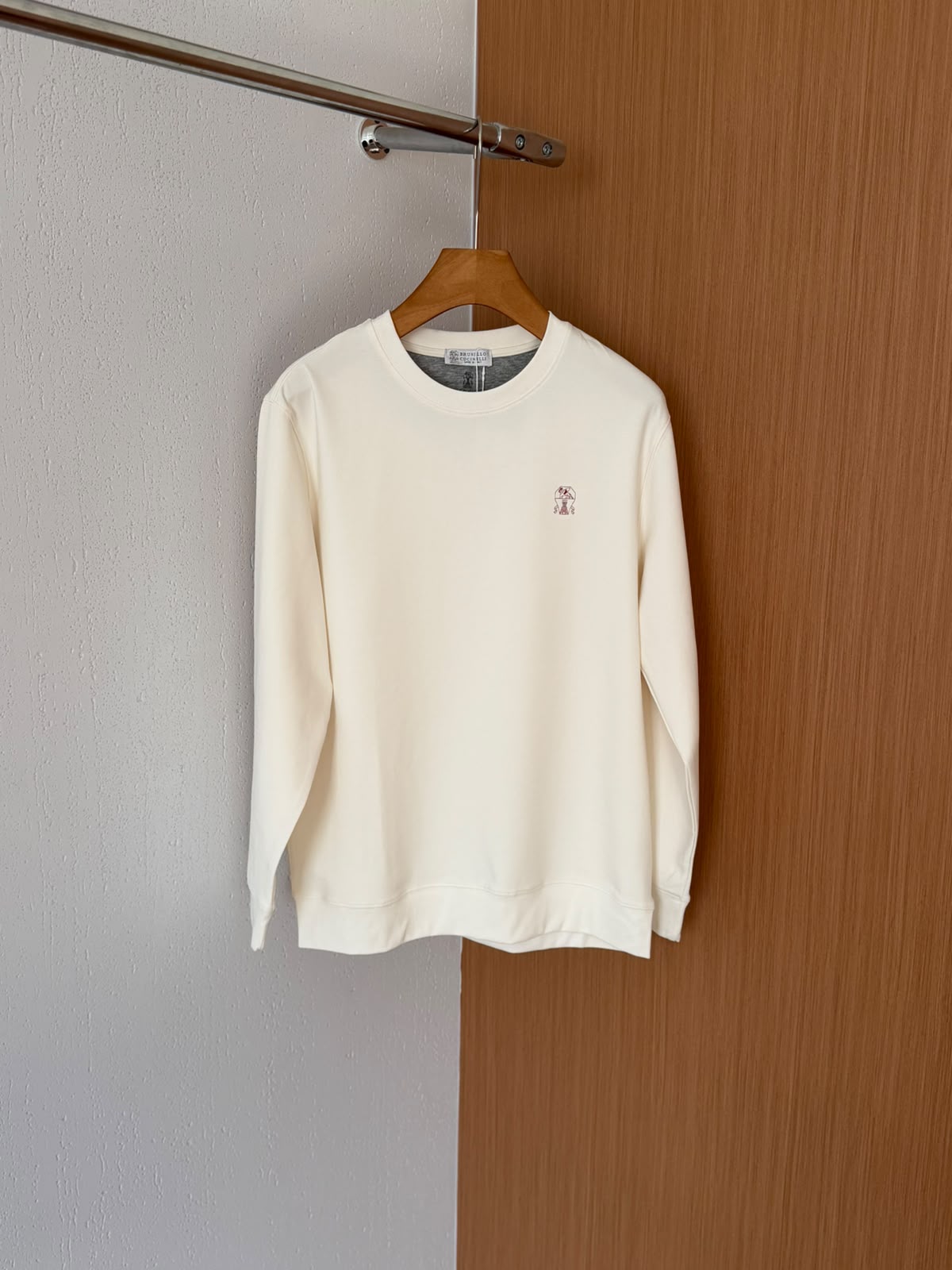 Brunello Cucinelli Sweatshirt - White, Brown, Black