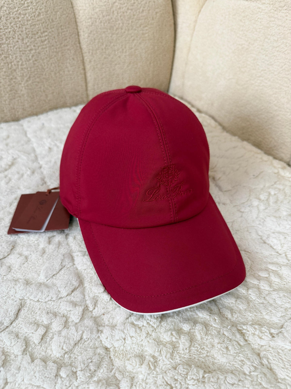Loro Piana Cap - Burgundy