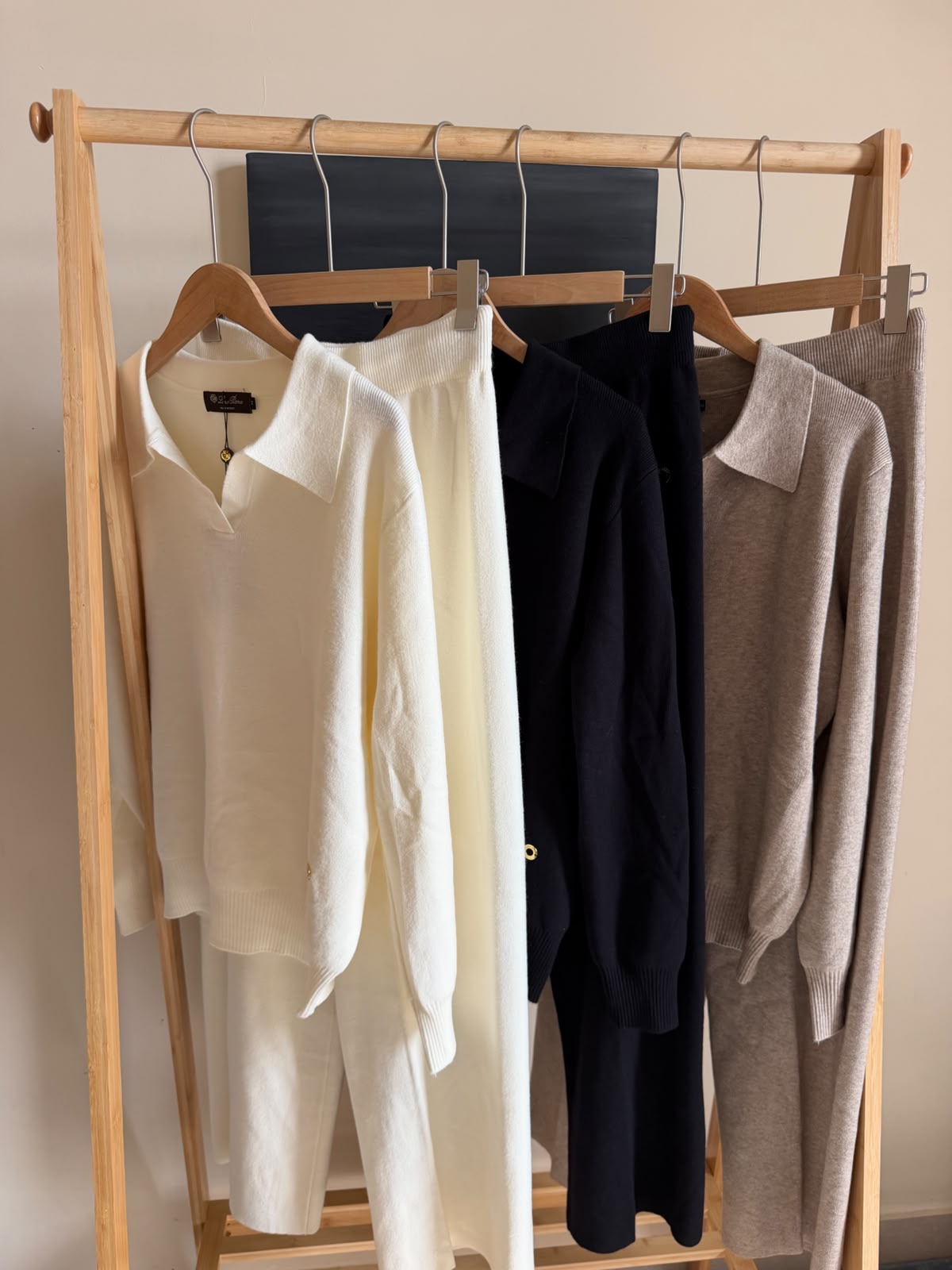 Loro Piana Set - White, Black, Beige