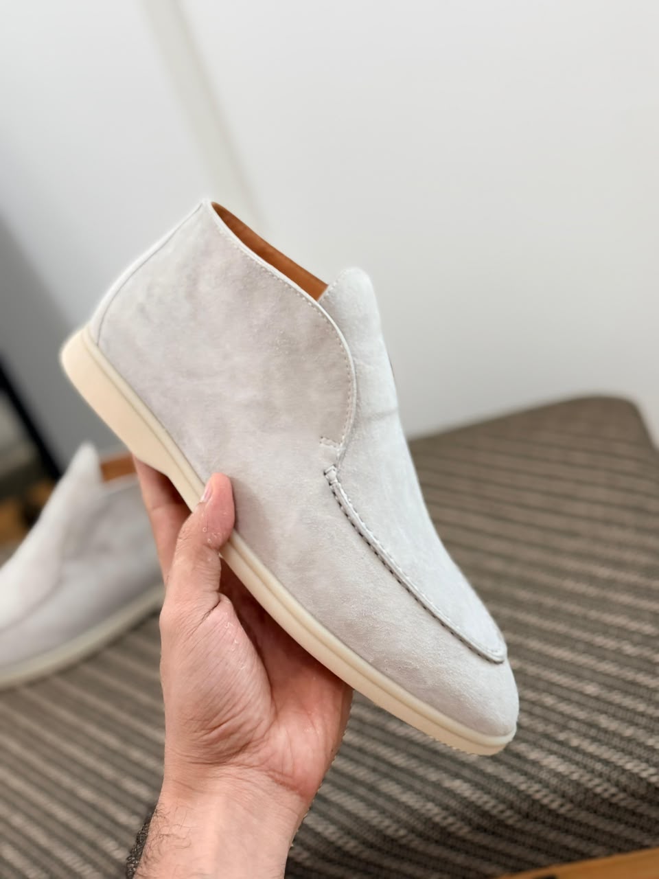 Loro Piana Boots - White