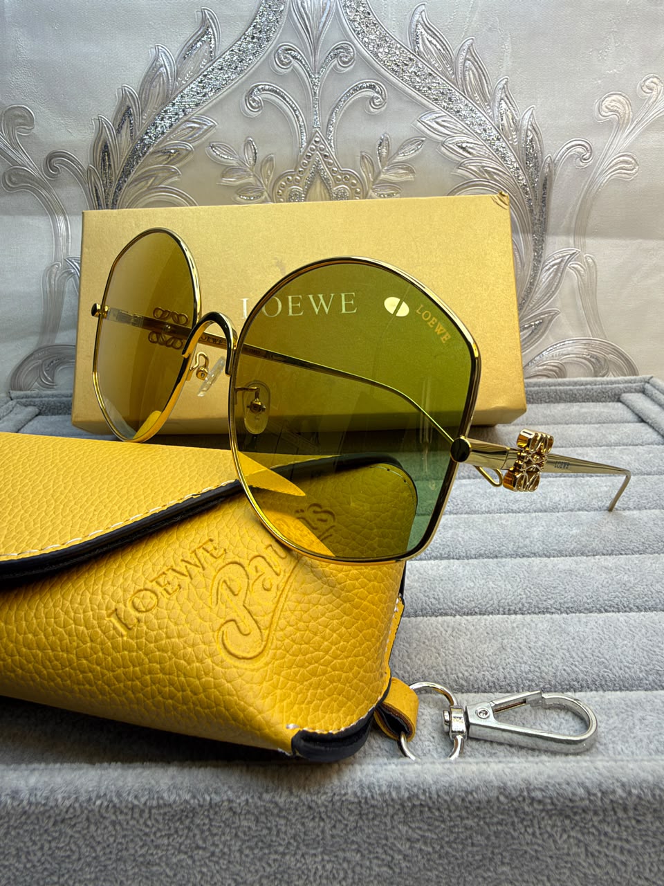 Loewe Square Aviator Sunglasses - 