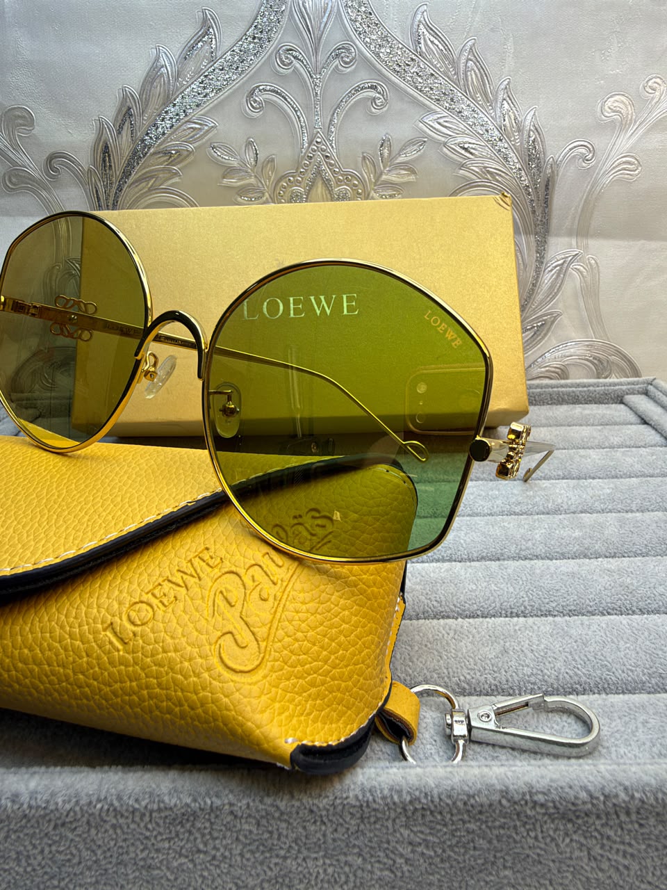 Loewe Square Aviator Sunglasses - 