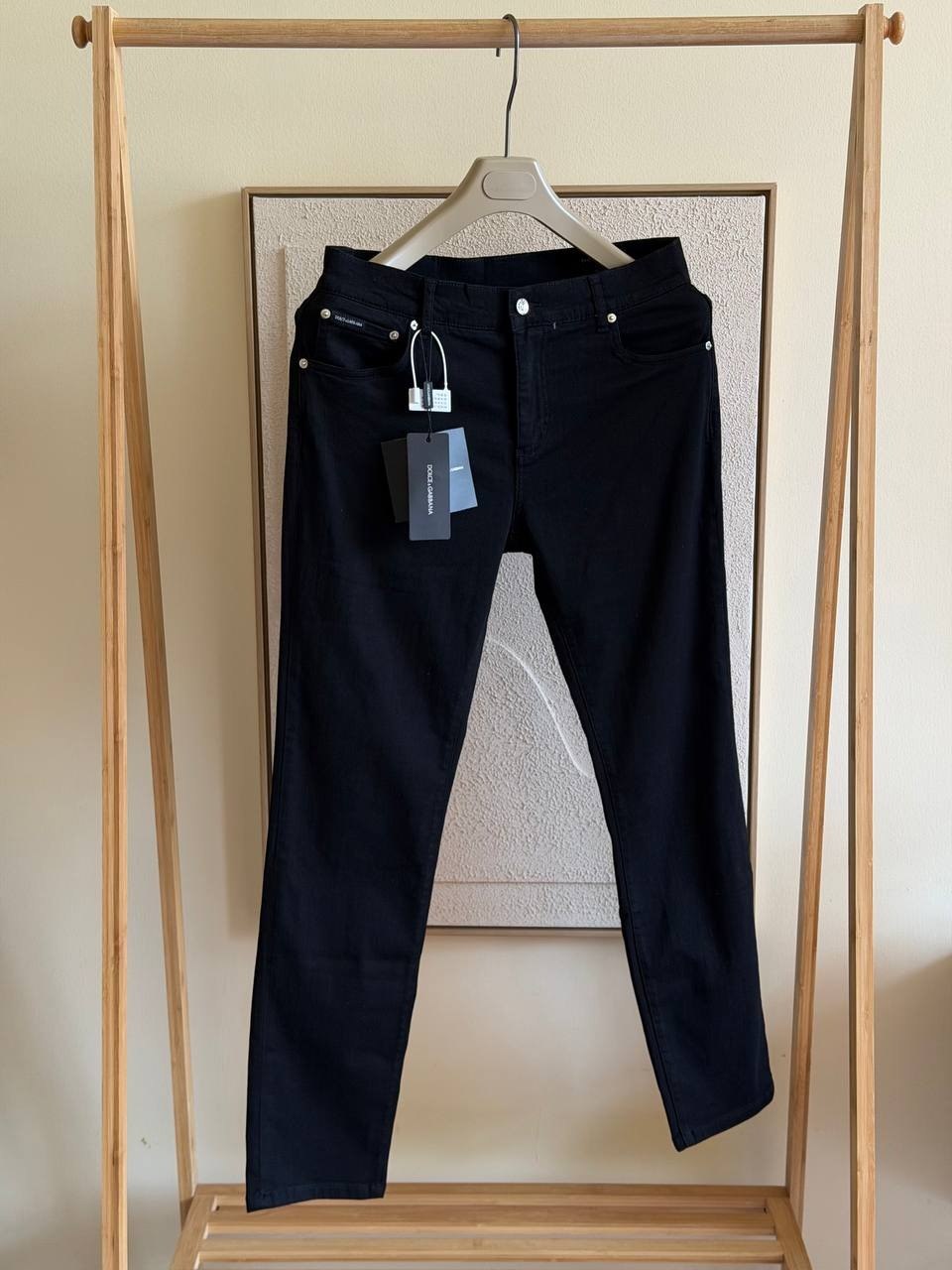 Dolce & Gabbana Five-Pocket Jeans Pants - Black
