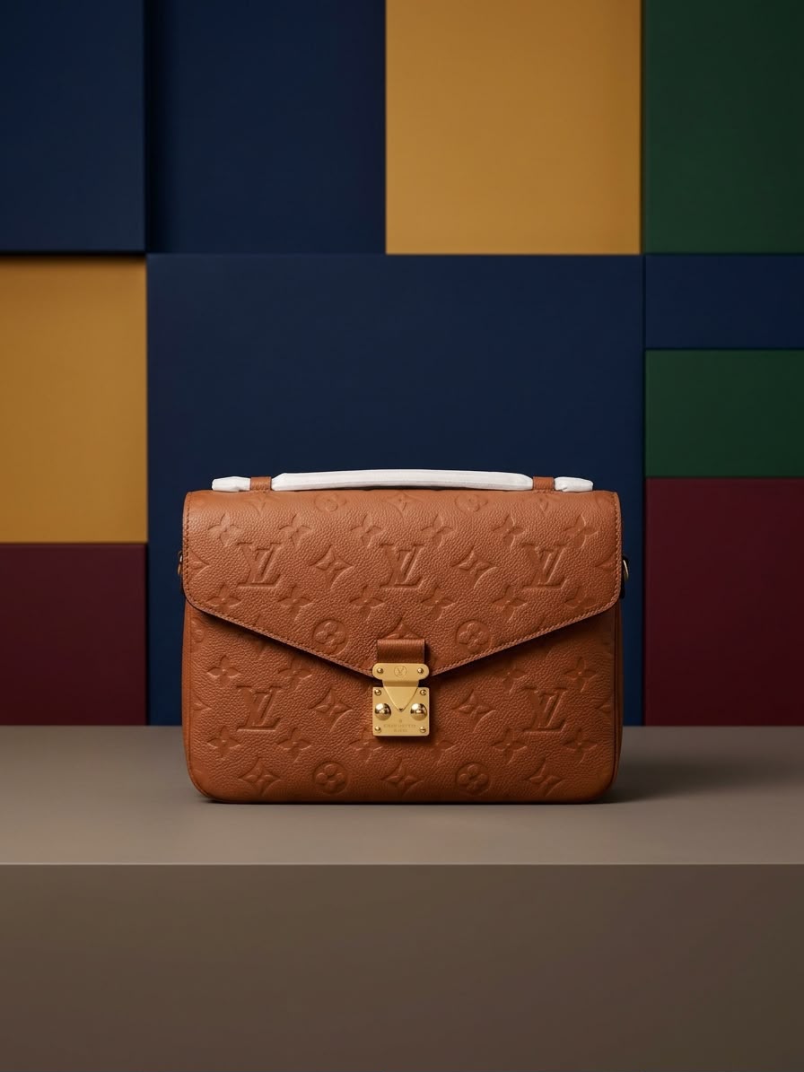 Louis Vuitton Shoulder Bag - Brown Embossed