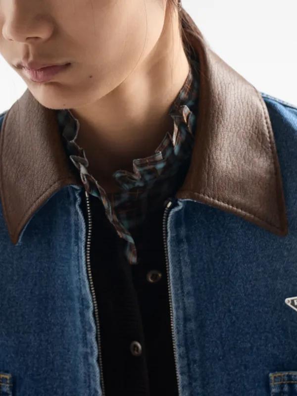 Prada Jacket - Blue & Brown