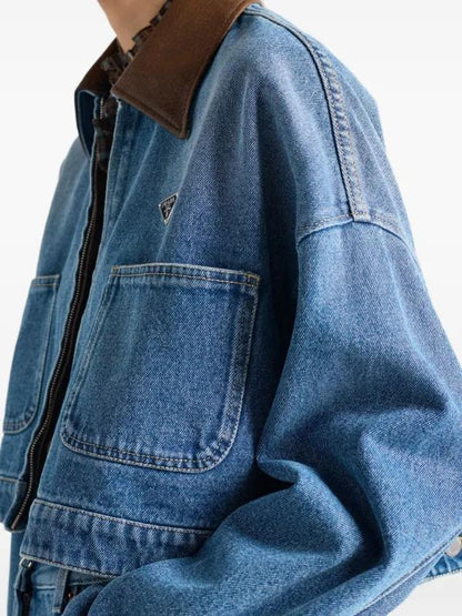Prada Jacket - Blue & Brown