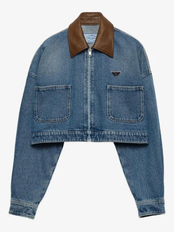 Prada Jacket - Blue & Brown