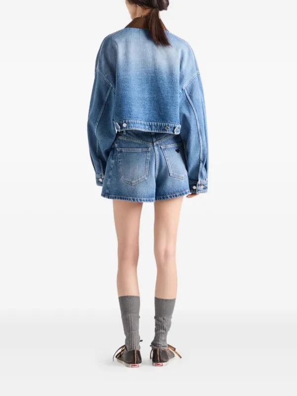 Prada Jacket - Blue & Brown