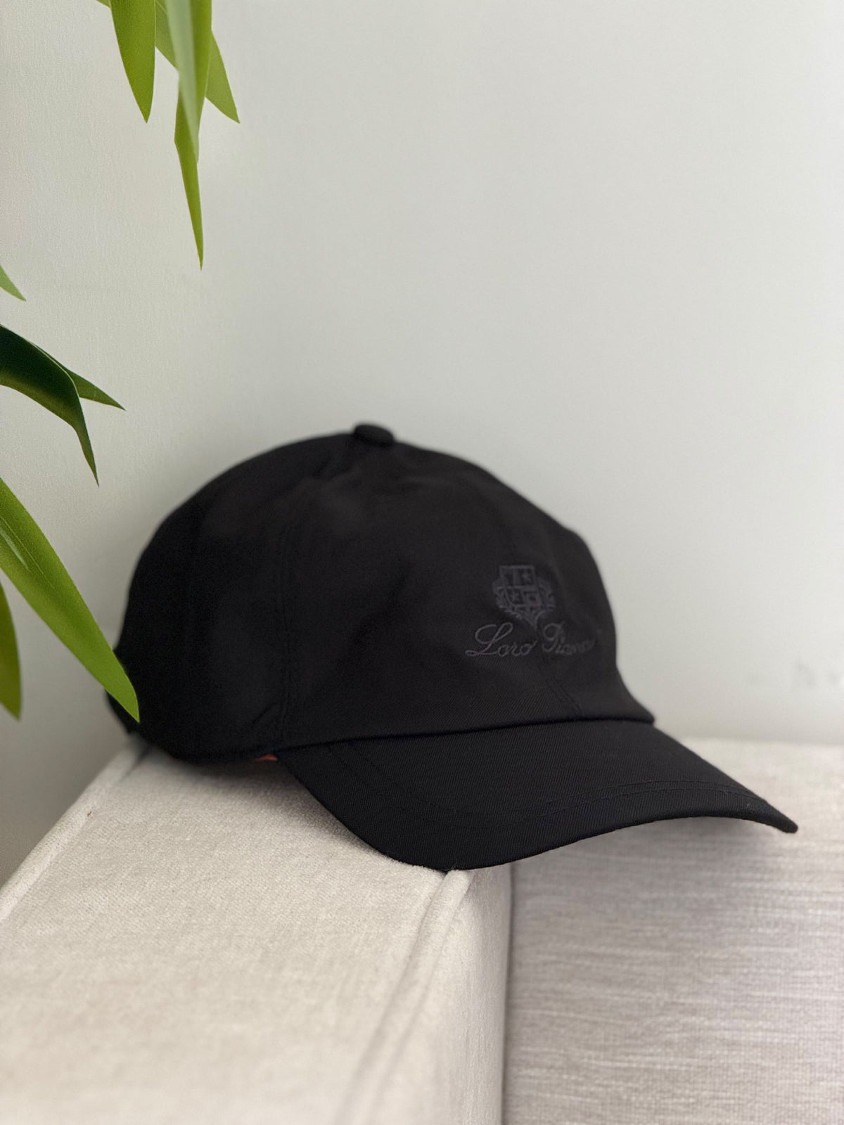 Loro Piana Striped-Brim Cap - Black