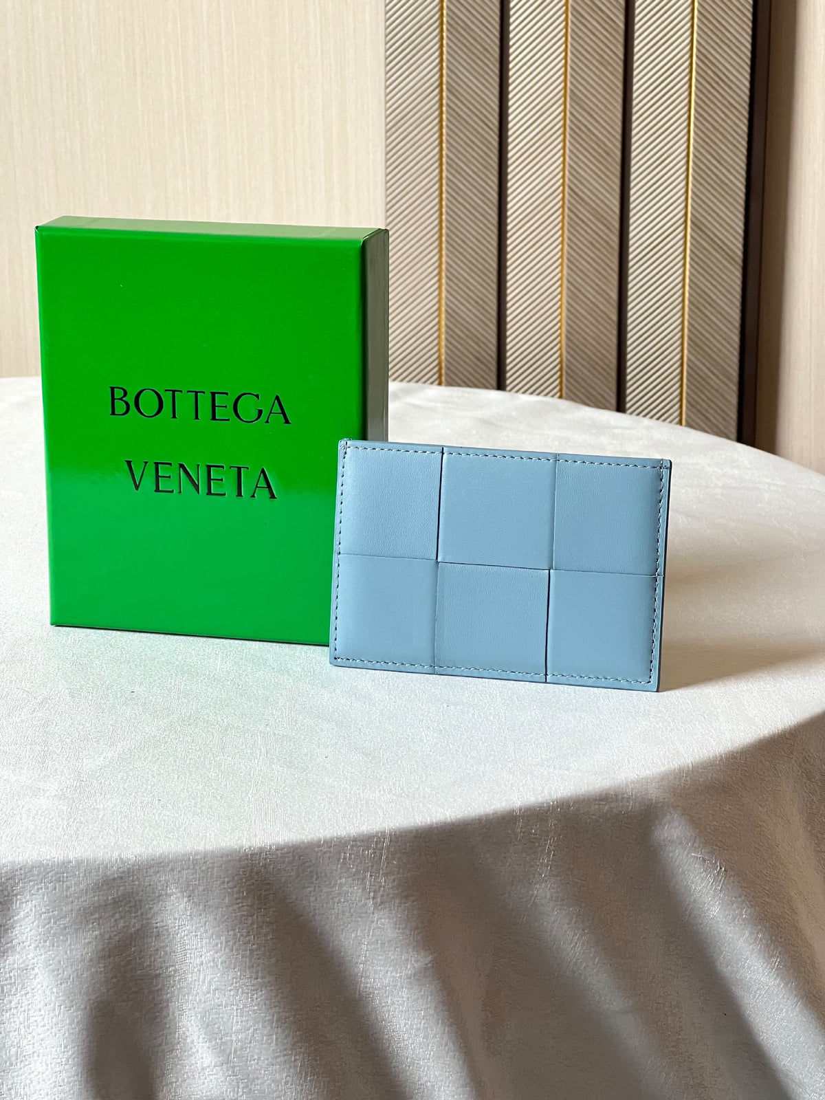Bottega Veneta Card Holder - Grey, Burgundy, Light Blue, Green, Beige, Black, Dark Grey