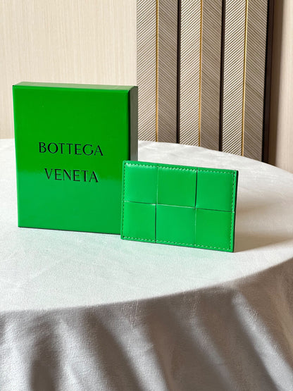 Bottega Veneta Card Holder - Grey, Burgundy, Light Blue, Green, Beige, Black, Dark Grey