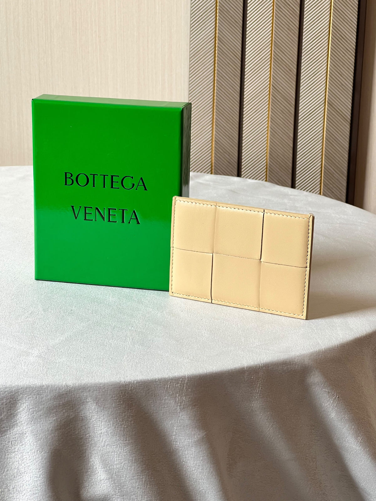 Bottega Veneta Card Holder - Grey, Burgundy, Light Blue, Green, Beige, Black, Dark Grey
