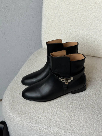 Hermes Boots - Black