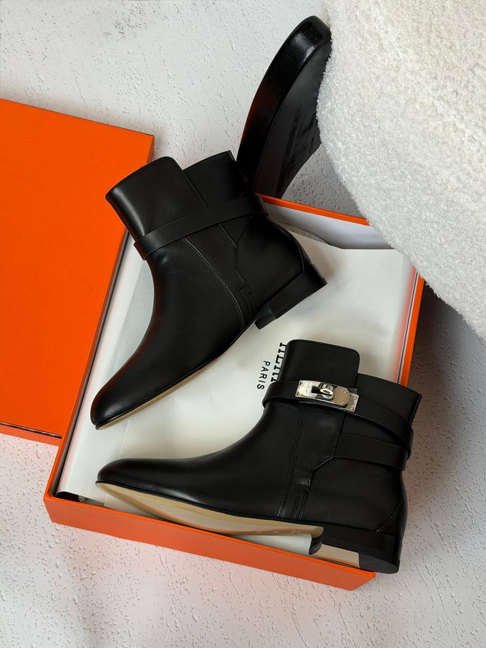 Hermes Boots - Black