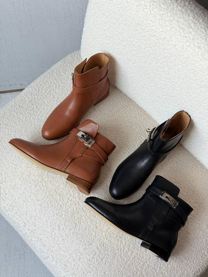 Hermes Boots - Black