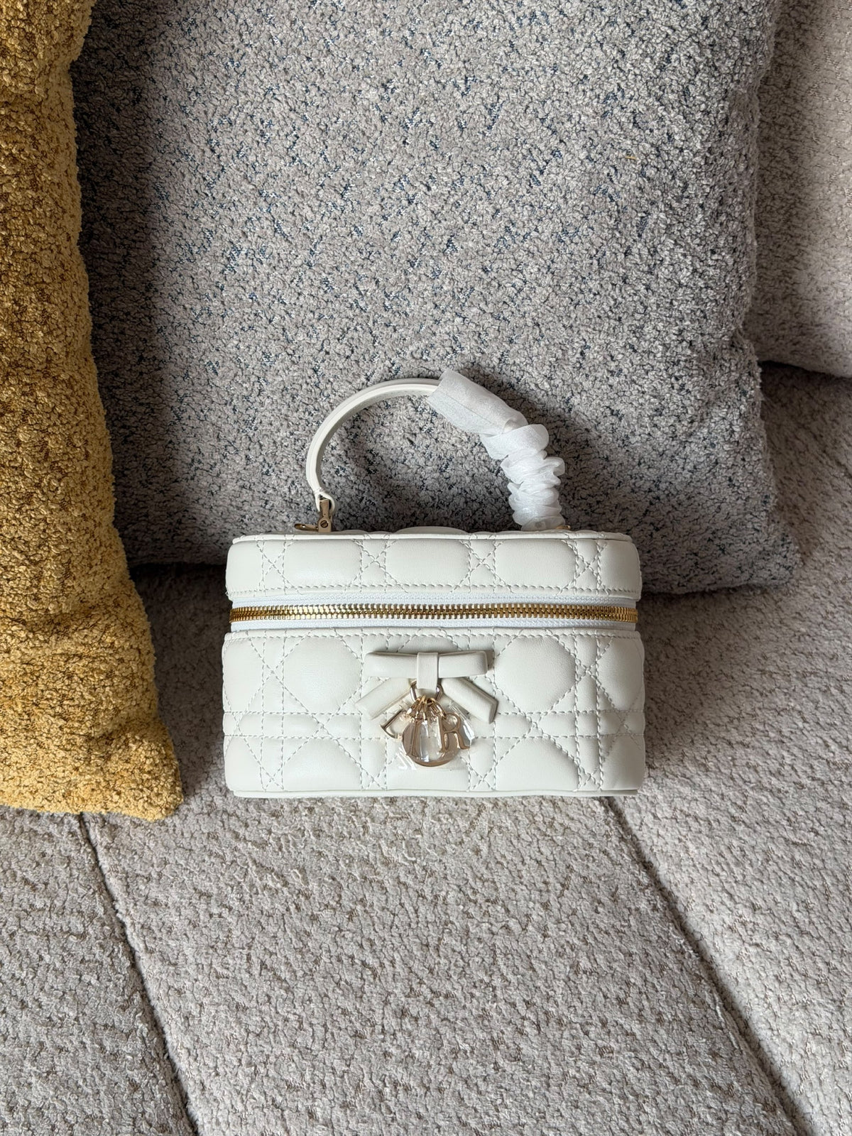 Dior Makeup Bag - White