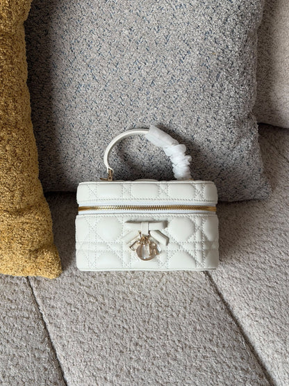Dior Makeup Bag - White