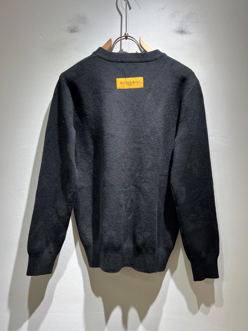 Louis Vuitton Plain Crewneck Sweater - Dark Grey