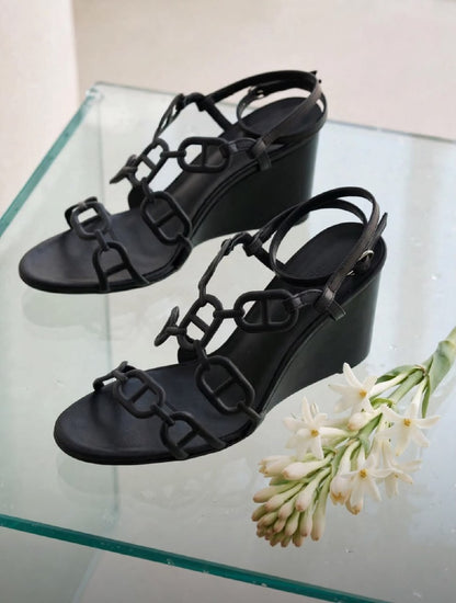 Hermès Heels - Black