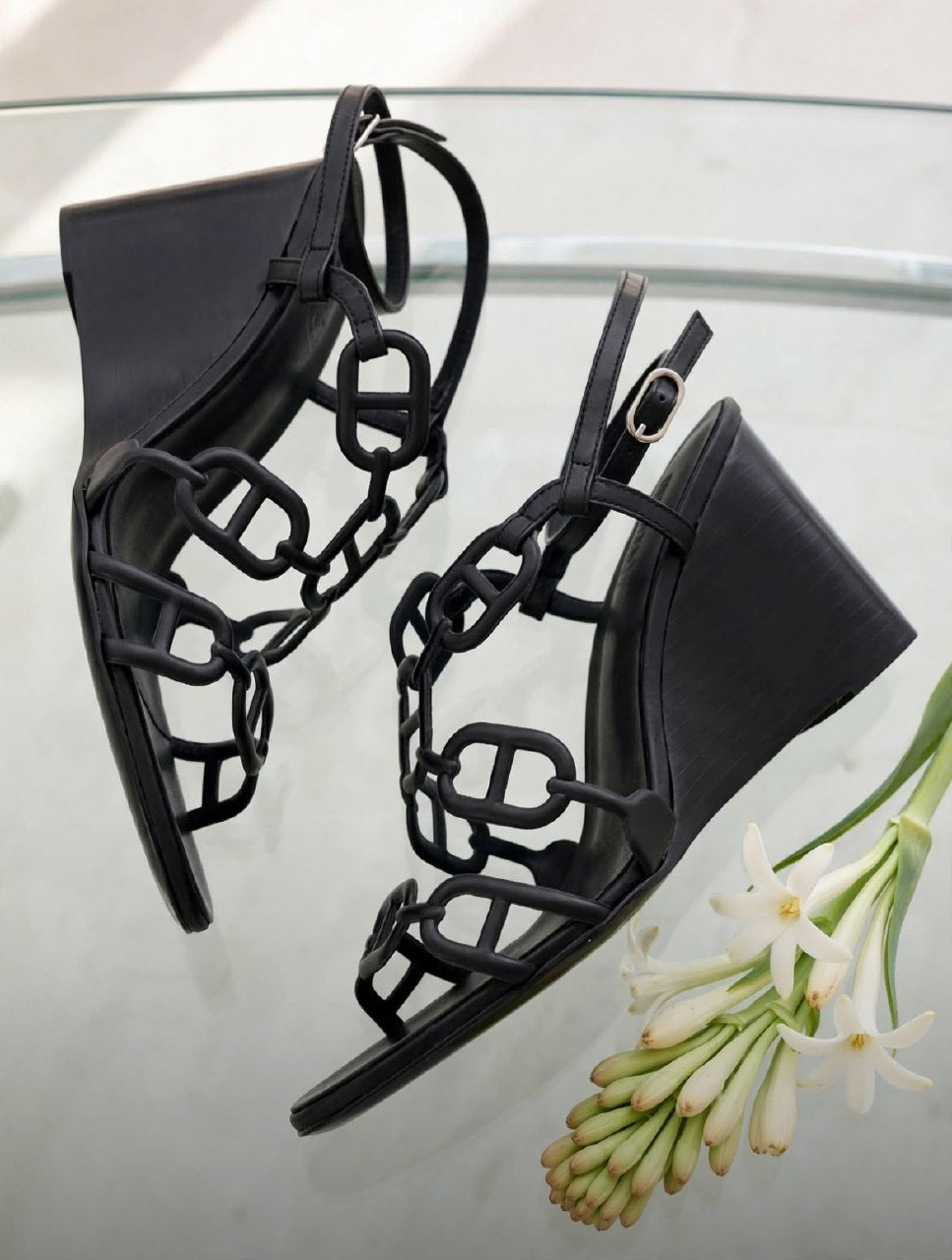 Hermès Heels - Black