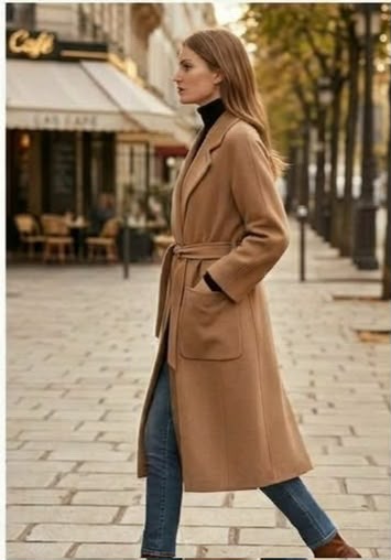 Max Mara Belted Coat - Beige