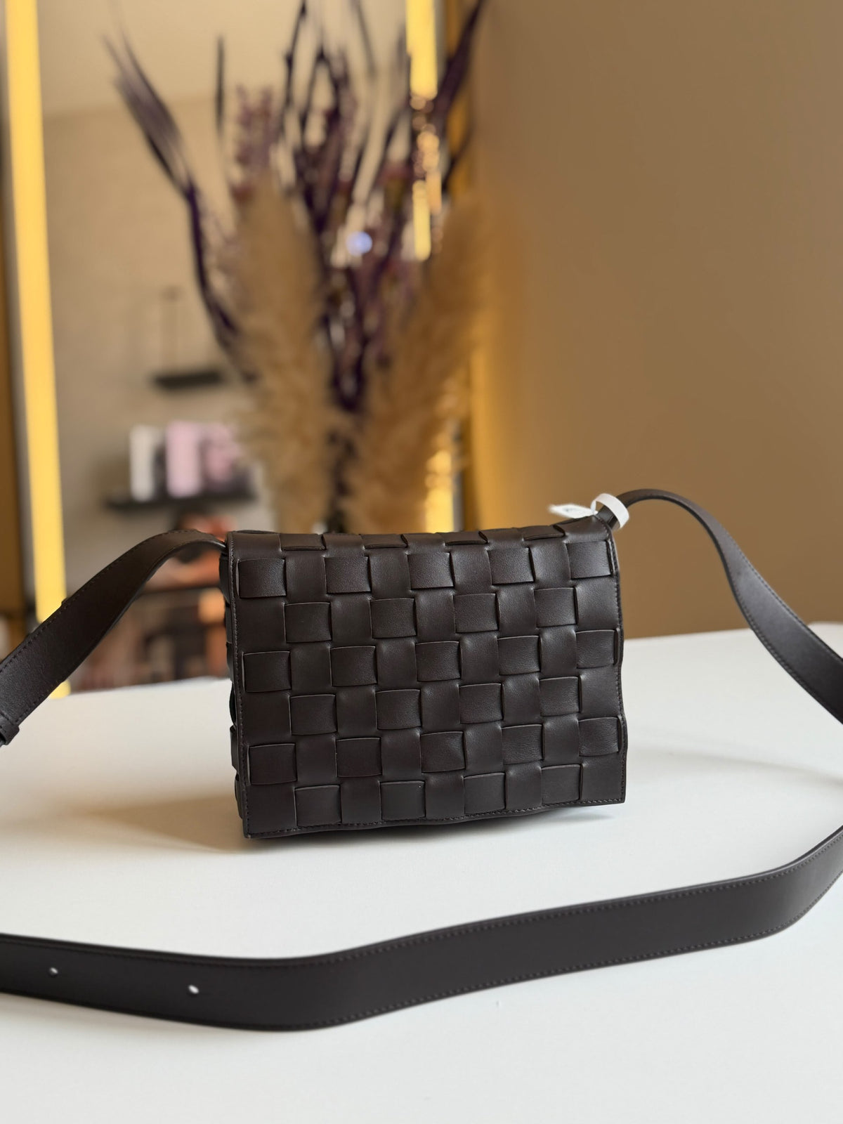 Bottega Veneta Flap Shoulder Bag - Brown