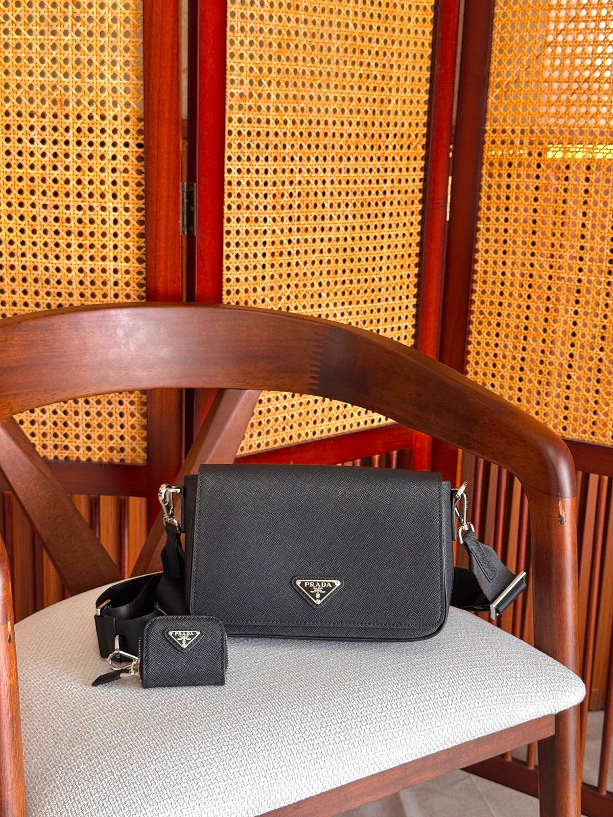 Prada Crossbody Bag - Black
