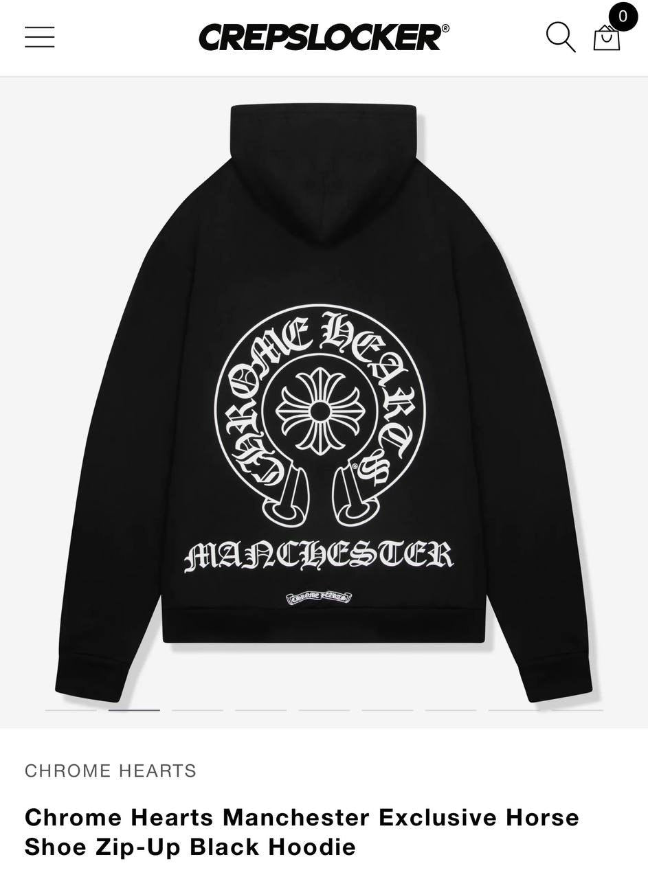 Chrome Hearts Hoodie - Black