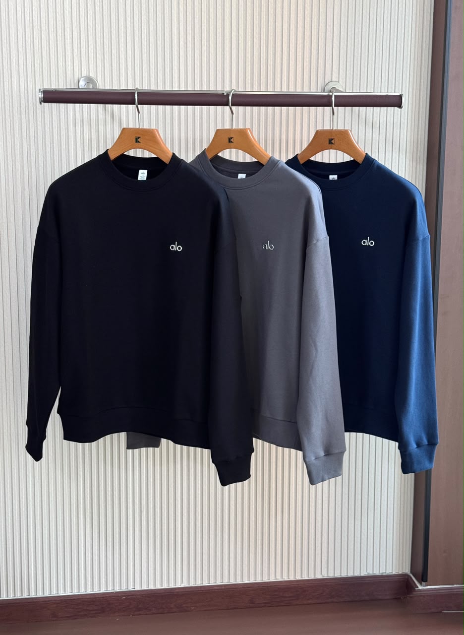 Alo Sweatshirt - Black, Dark Grey, Navy
