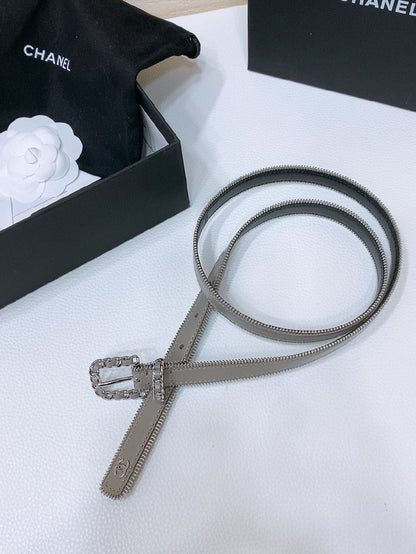 Chanel Belt - Grey
