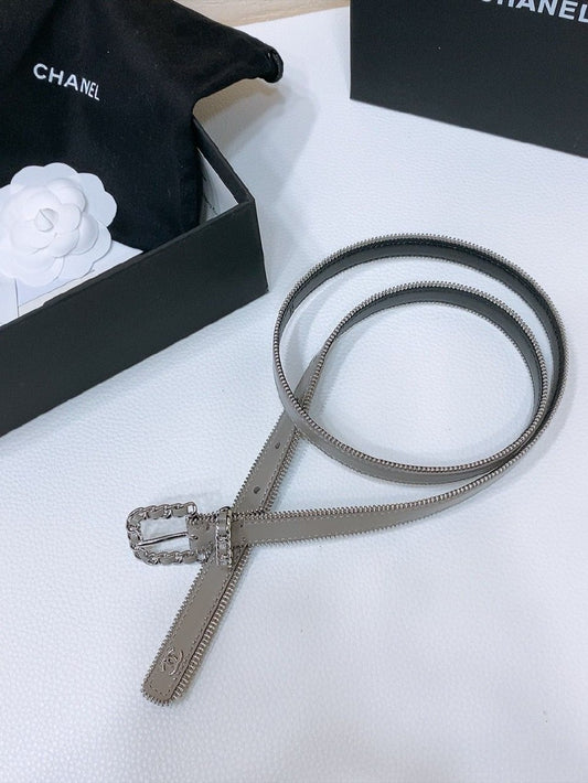 Chanel Belt - Grey