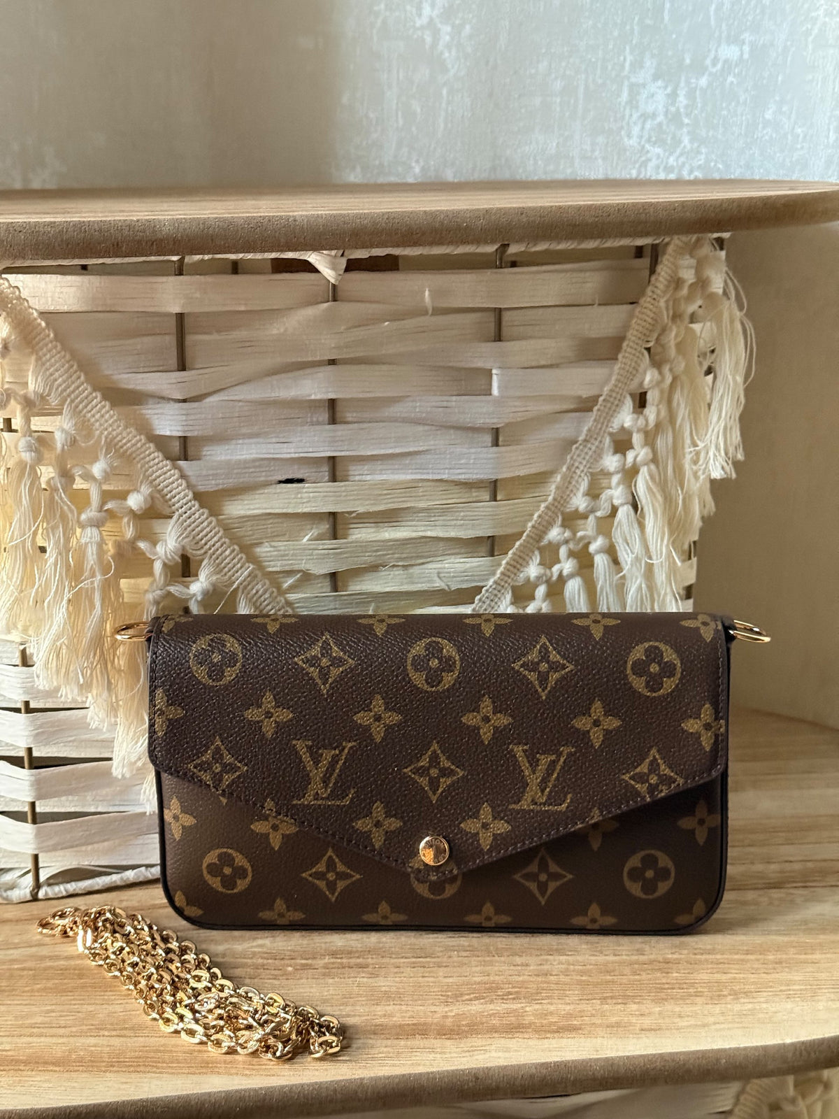 Louis Vuitton Classic Monogram Crossbody Bag - Brown Monogram