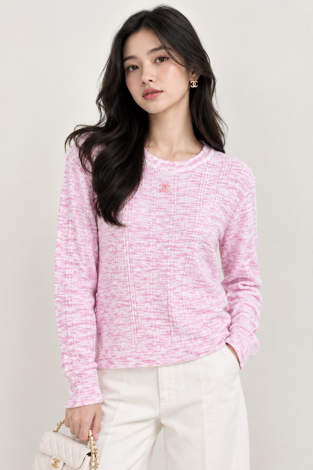 Chanel Sweater - Pink
